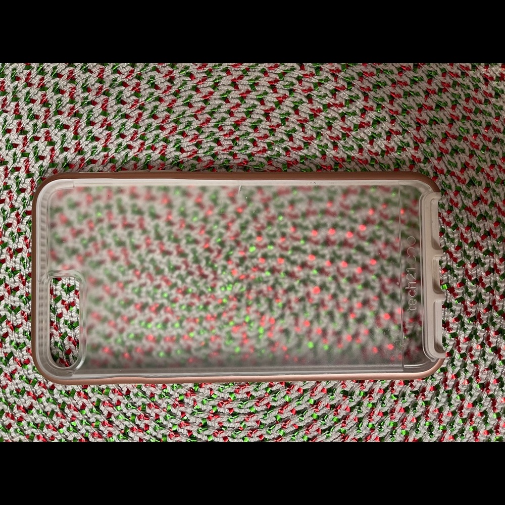 plain protective clear 8 plus case